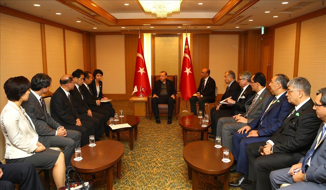 Cumhurbaşkanı Erdoğan, Japonya'da