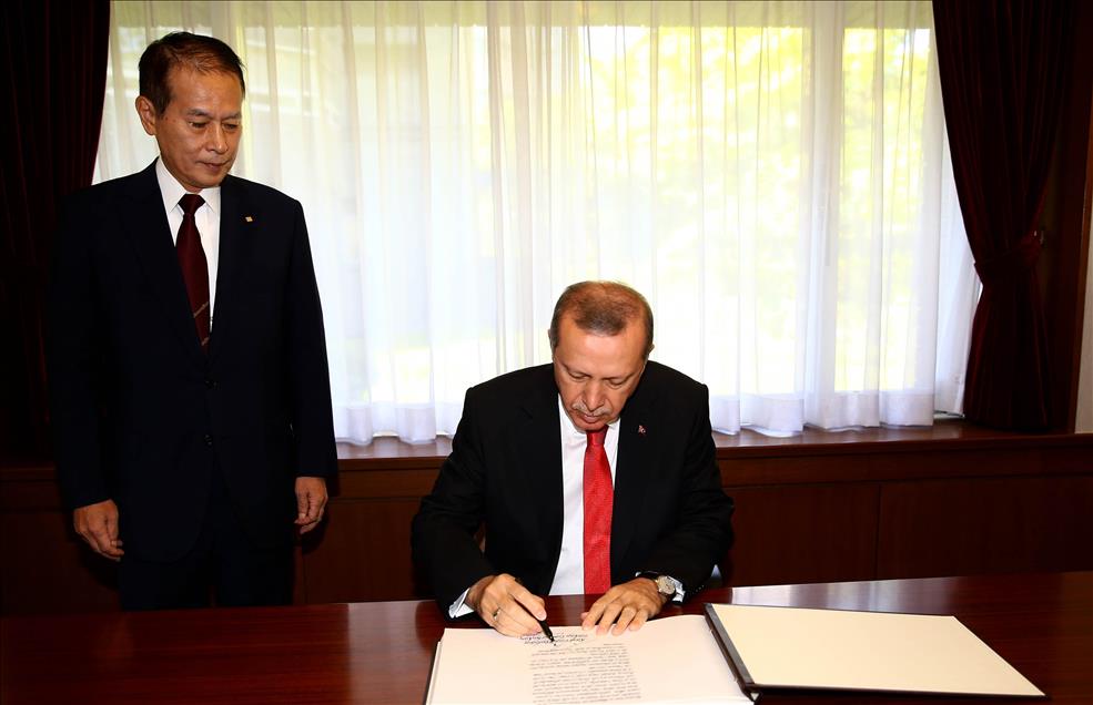 Cumhurbaşkanı Erdoğan Japonya'da