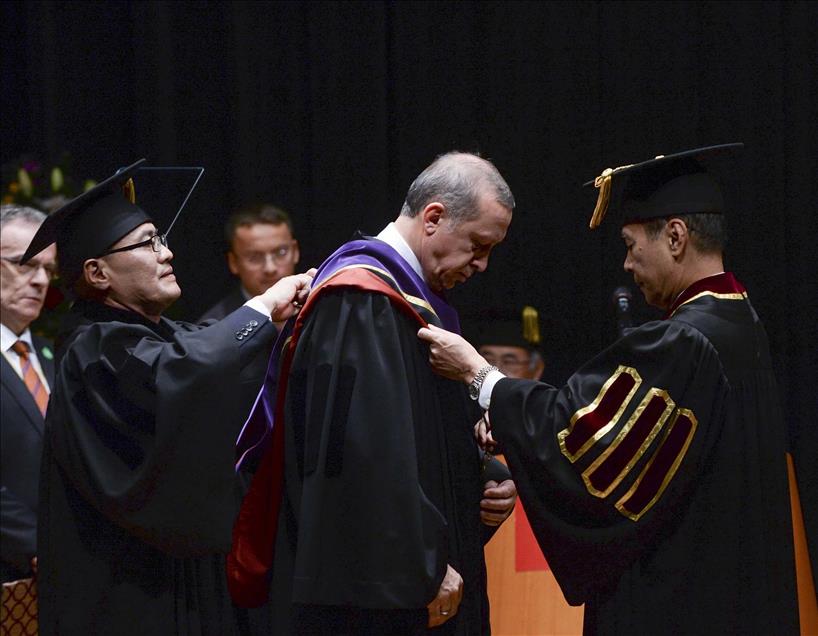 Cumhurbaşkanı Recep Tayyip Erdoğan Japonya'da
