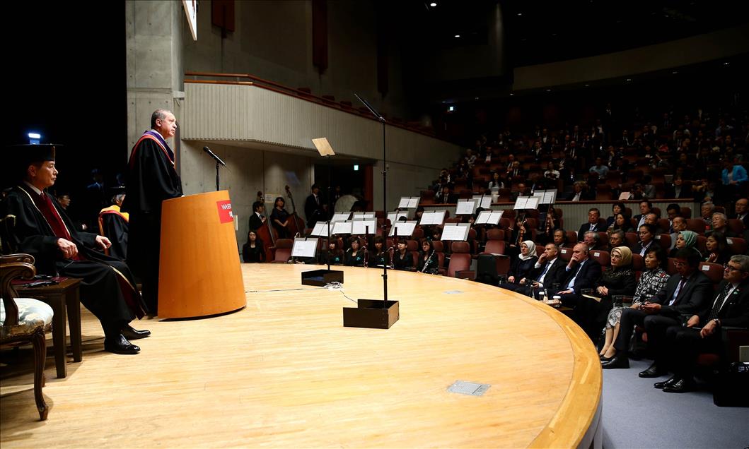 Cumhurbaşkanı Erdoğan Japonya'da