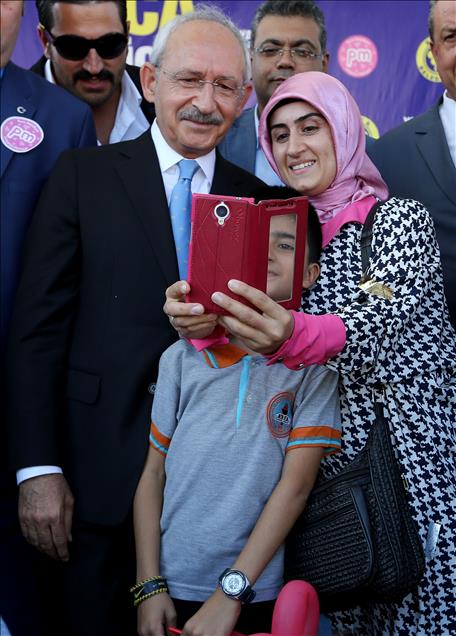 CHP Genel Başkanı Kemal Kılıçdaroğlu İzmir'de