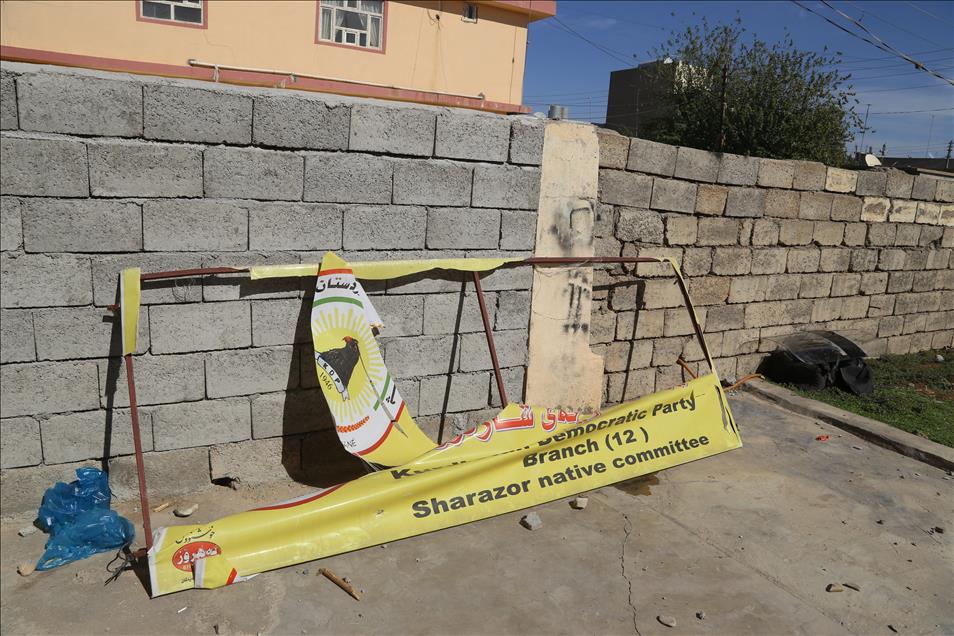 Kuzey Irak'taki protestolar