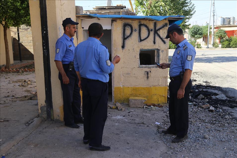Kuzey Irak'taki protestolar