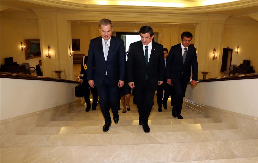 Finlandiya Cumhurbaşkanı Niinistö Ankara'da