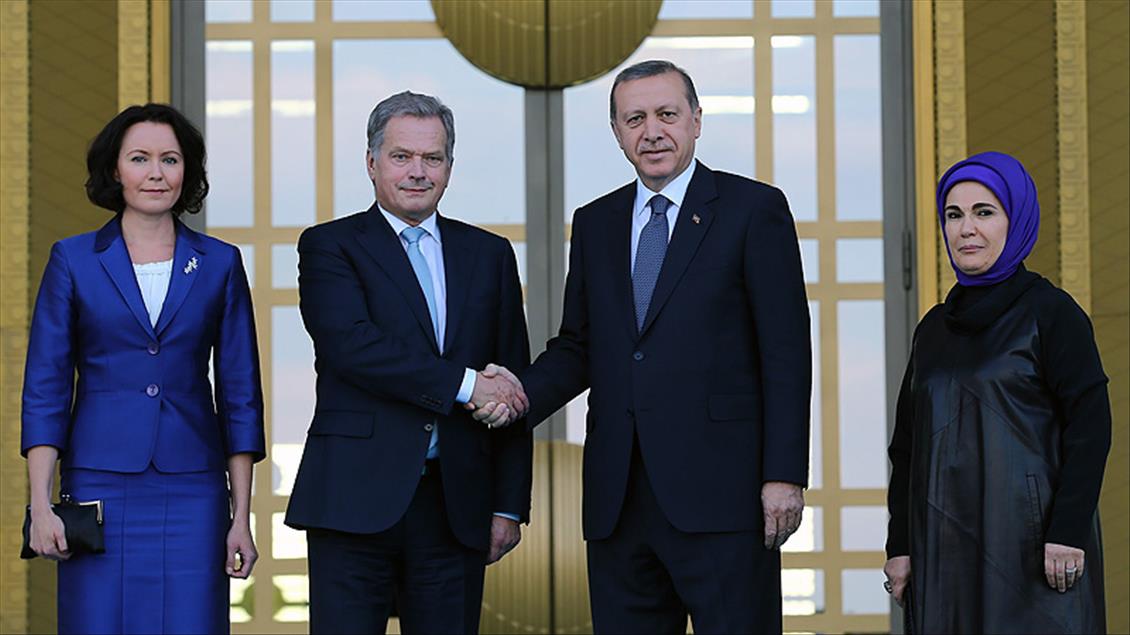 Finlandiya Cumhurbaşkanı Niinistö Ankara'da