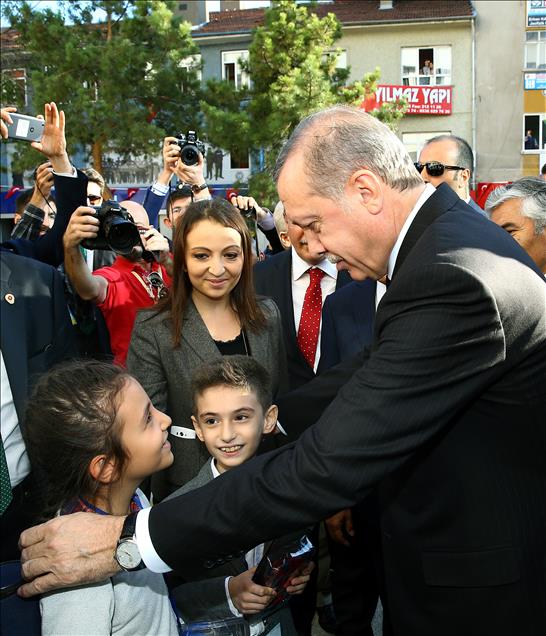 Cumhurbaşkanı Erdoğan Çankırı'da