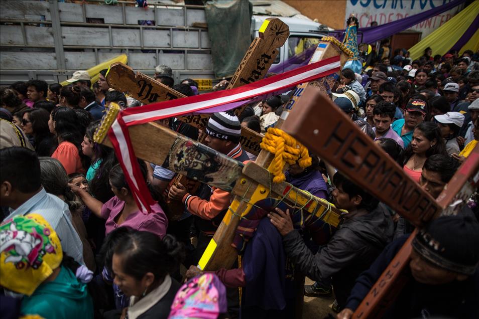 Peru'daki Tutsak Hz. İsa Kilisesi'ne hac ziyareti