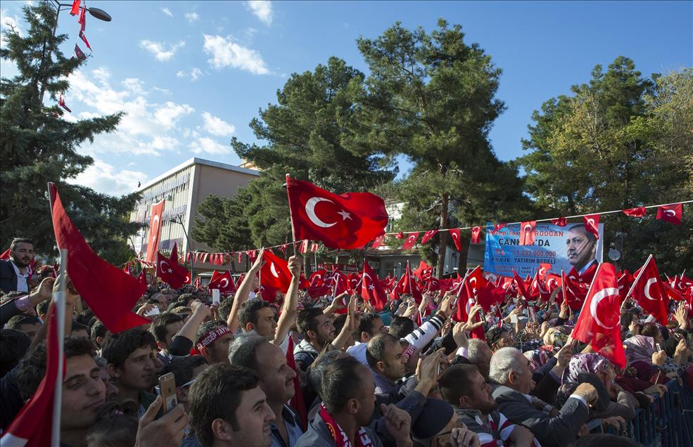 Cumhurbaşkanı Erdoğan Çankırı'da