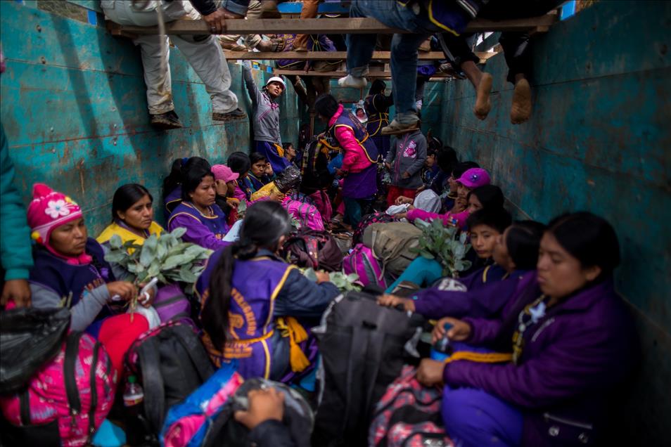 Peru'daki Tutsak Hz. İsa Kilisesi'ne hac ziyareti