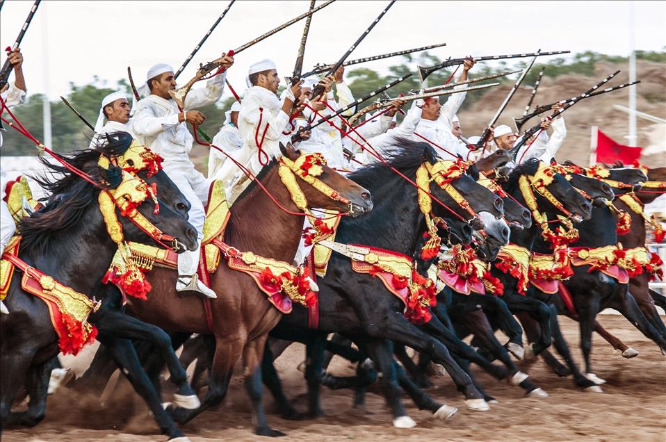 Fas'ta 8. El Cedide At ve Binicilik Fuarı