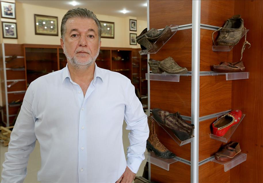 "Antika ayakkabılar" tasarımcıya esin kaynağı oldu