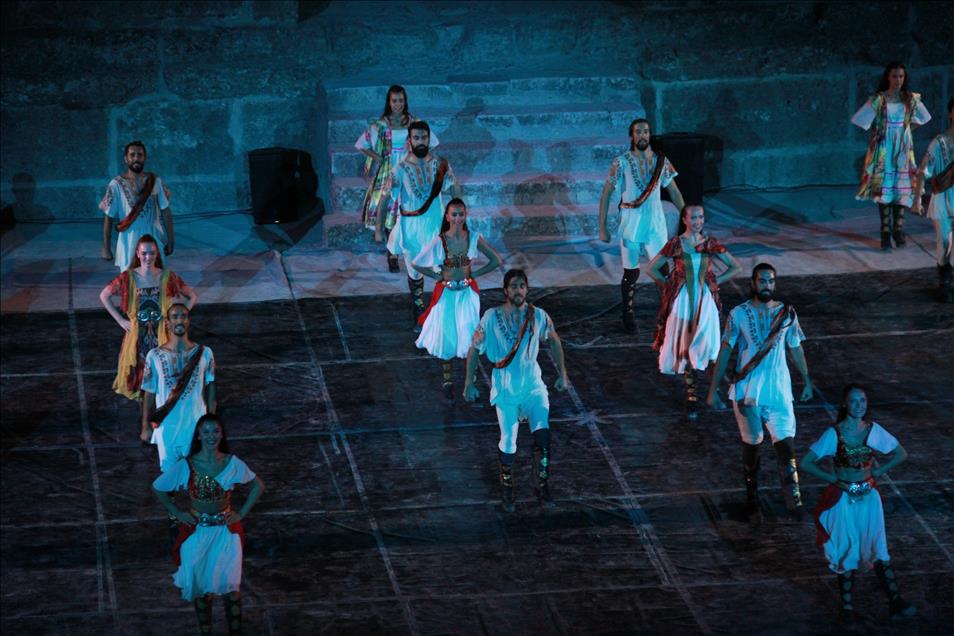Anadolu Ateşi "Aspendos Efsanesi"ni sahneledi