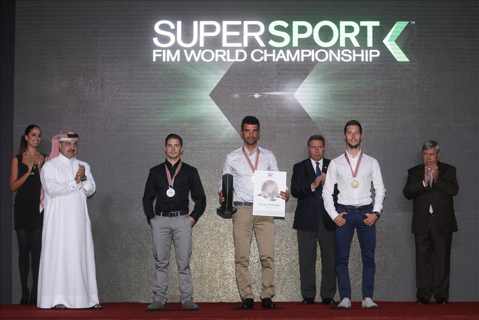 Dünya Superbike ve Supersport Şampiyonası ödül töreni
