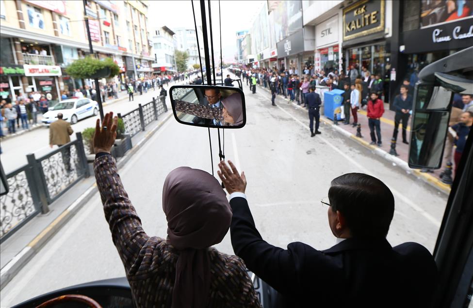 AK Parti Genel Başkanı ve Başbakan Ahmet Davutoğlu Van'da