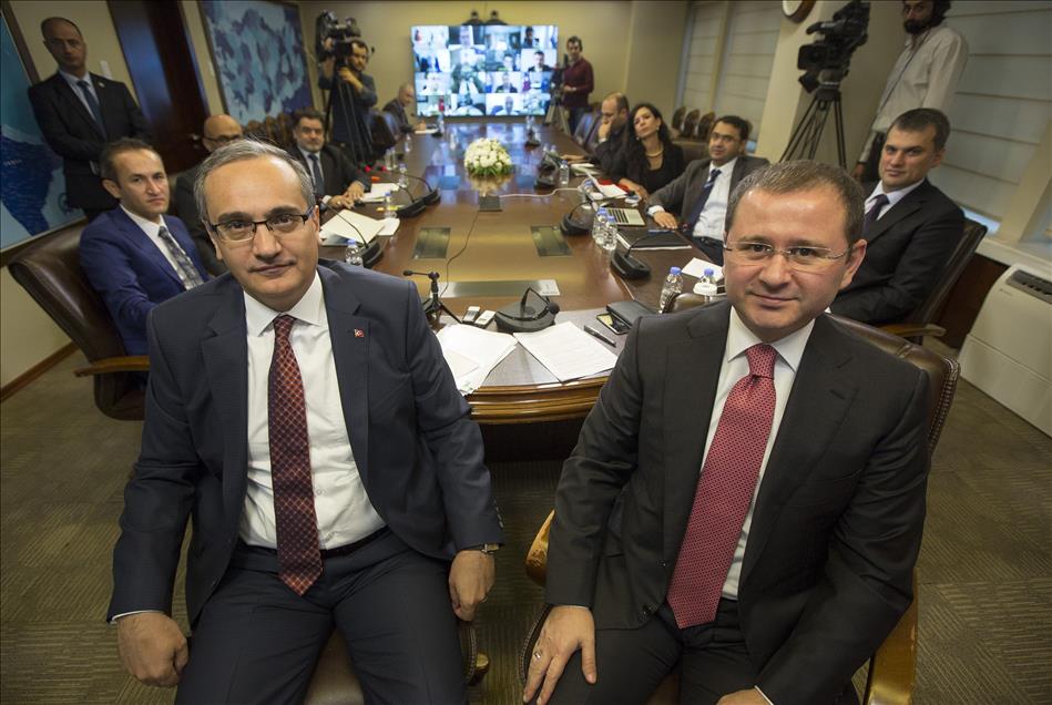 Gümrük ve Ticaret Bakanı Cenap Aşçı, AA Editör Masası'nda