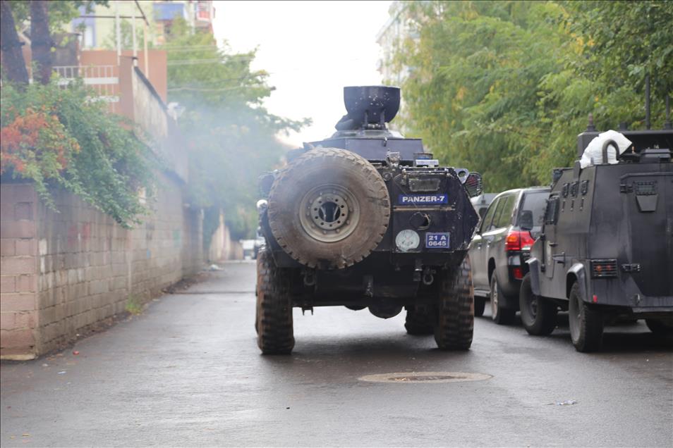 Diyarbakır'da terör örgütü DAEŞ operasyonu