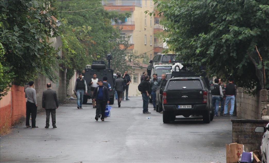 Diyarbakır'da terör örgütü DAEŞ operasyonu