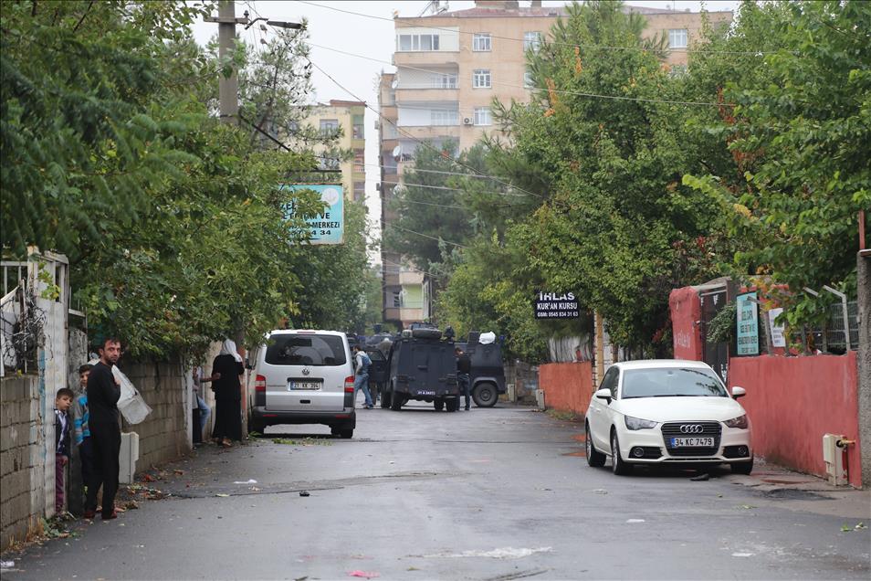 Diyarbakır'da terör örgütü DAEŞ operasyonu
