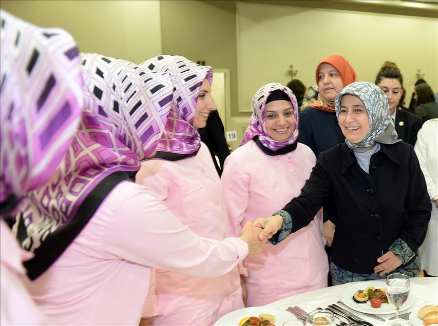 Başbakan Ahmet Davutoğlu'nun eşi Sare Davutoğlu