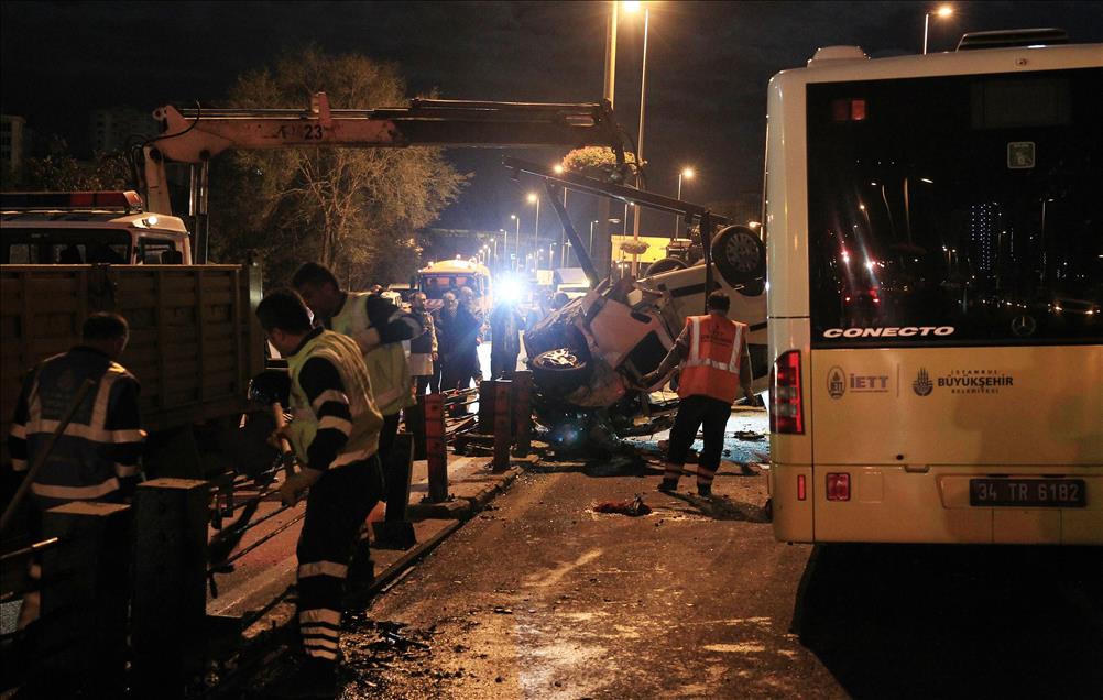 İstanbul'da trafik kazası: 5 ölü, 5 yaralı