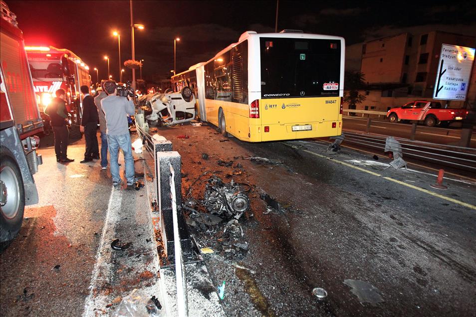 İstanbul'da trafik kazası: 5 ölü, 5 yaralı