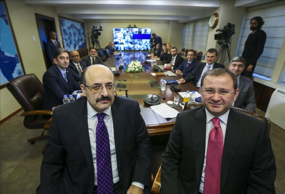 Yükseköğretim Kurulu Başkanı Saraç AA Editör Masası'nda 