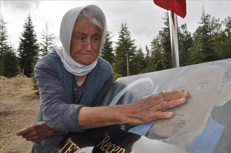 Acının simgesi "Recep dede" ile "Ayşe nine"