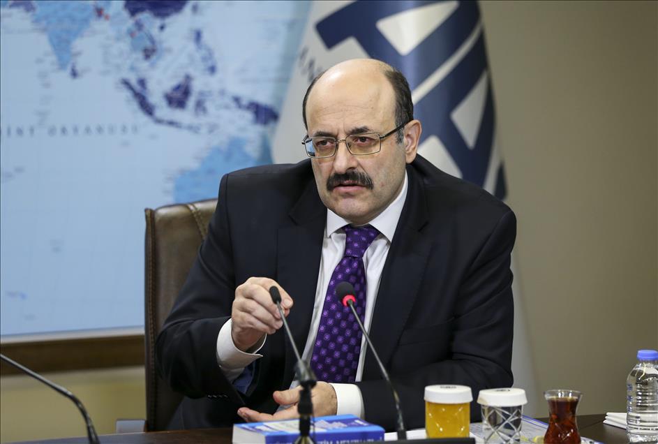 Yükseköğretim Kurulu Başkanı Saraç AA Editör Masası'nda