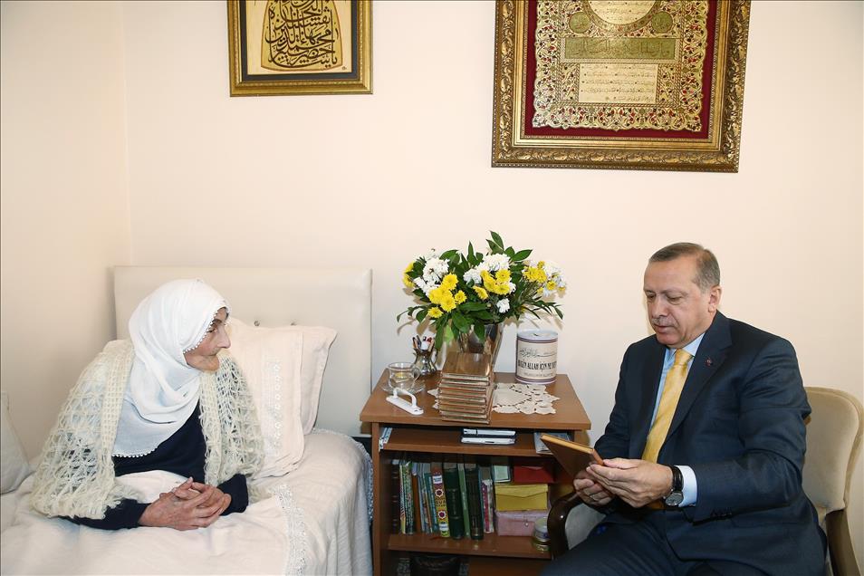 Erdoğan ailesinden ziyaret
