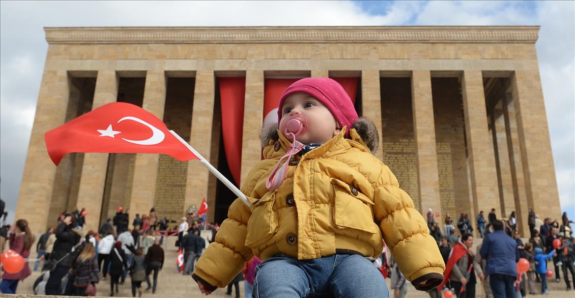 Anıtkabir'de Cumhuriyet Bayramı