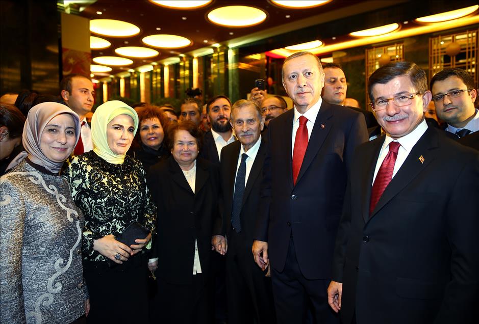 Cumhurbaşkanlığı Külliyesi'nde, 92. yıl dönümü resepsiyonu 13