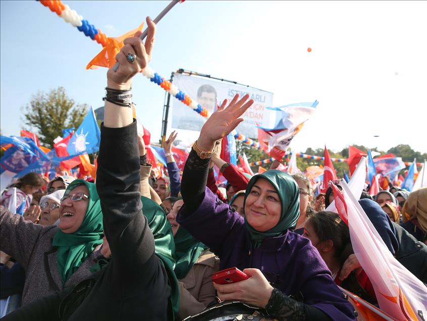 AK Parti Genel Başkanı ve Başbakan Davutoğlu, Konya'da