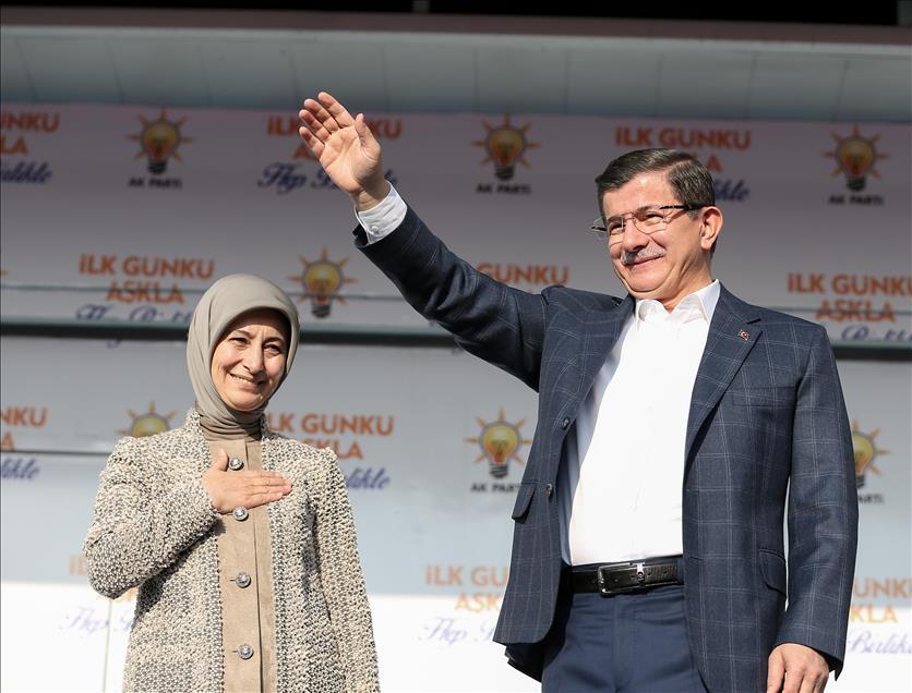 AK Parti Genel Başkanı ve Başbakan Davutoğlu, Konya'da