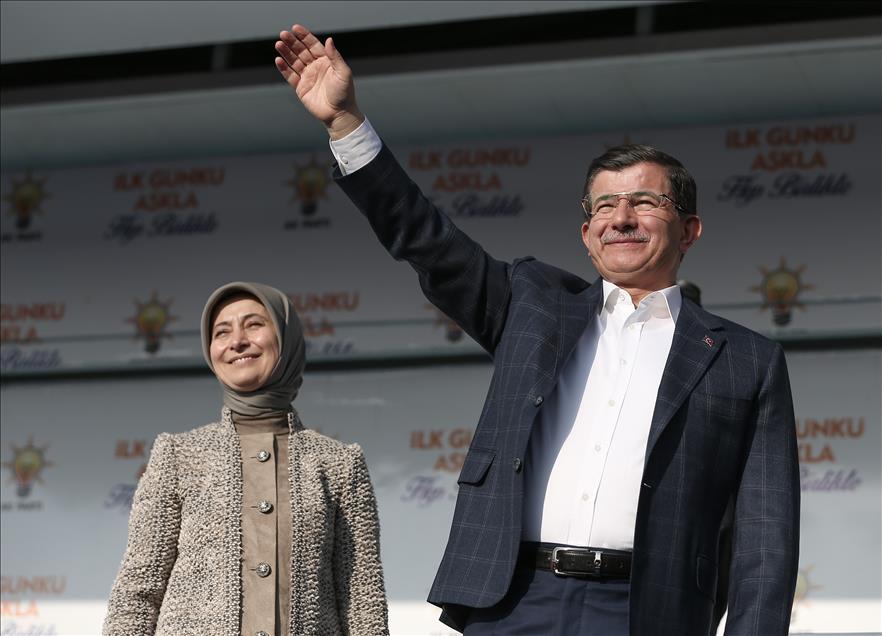 AK Parti Genel Başkanı ve Başbakan Davutoğlu, Konya'da