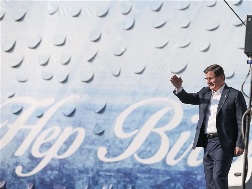 AK Parti Genel Başkanı ve Başbakan Davutoğlu, Konya'da
