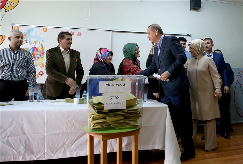 Cumhurbaşkanı Erdoğan oyunu kullandı