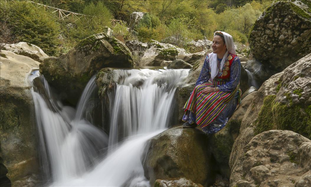 Küre Dağları Milli Parkında sonbahar
