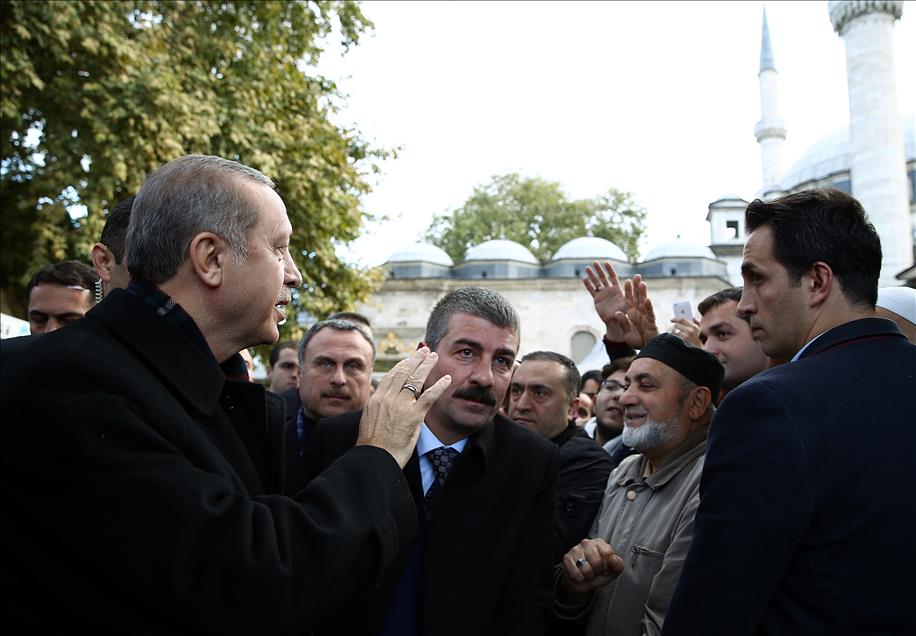Cumhurbaşkanı Erdoğan İstanbul'da
