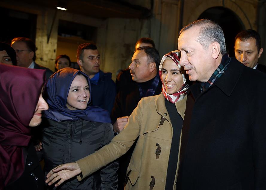 Cumhurbaşkanı Erdoğan İstanbul'da
