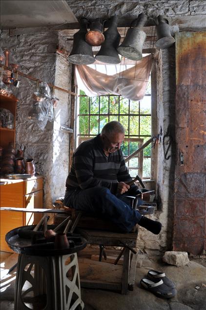 "Gladyatörler Şehri"nin son bakır ustası