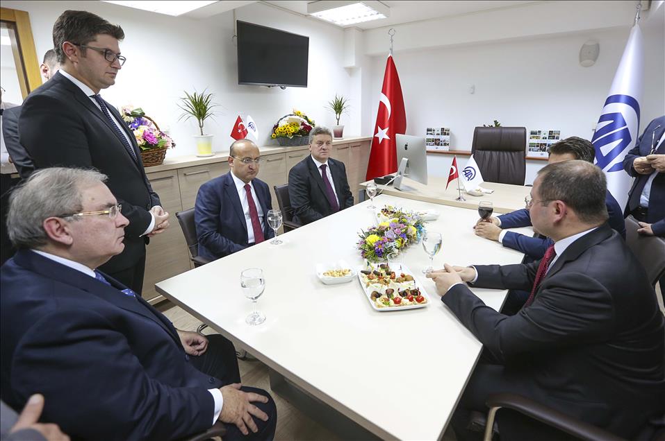 Başbakan Yardımcısı Akdoğan, AA'nın Üsküp ofisini açtı