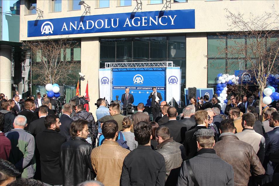 Anadolu Agency opens it's office in Skopje