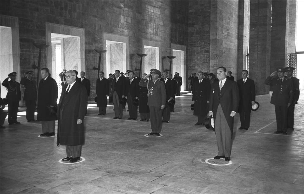 Ata'nın cenazesinin Anıtkabir’e yolculuğu