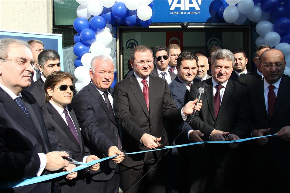 Anadolu Agency opens it's office in Skopje
