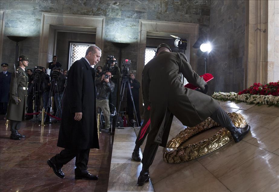 Büyük Önder Atatürk'ün ebediyete intikalinin 77. yılı