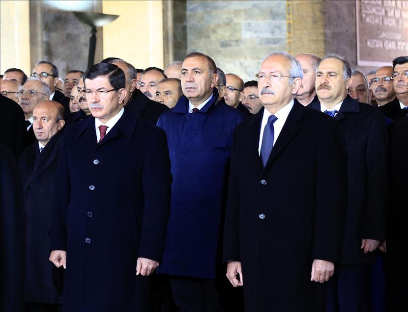 Büyük Önder Atatürk'ün ebediyete intikalinin 77. yılı