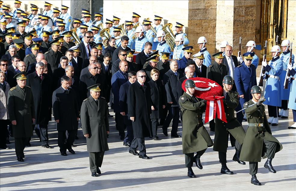 Büyük Önder Atatürk'ün ebediyete intikalinin 77. yılı