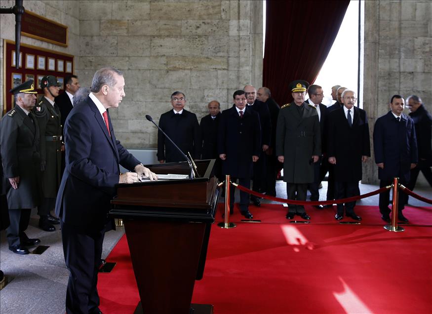 Büyük Önder Atatürk'ü anıyoruz