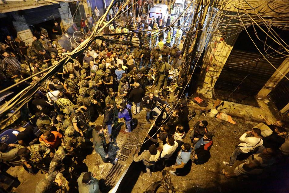 Lübnan'ın başkenti Beyrut'ta patlamalar