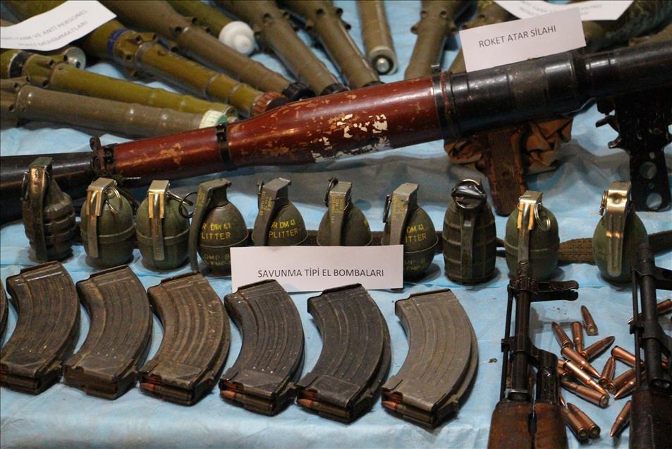 Vatandaş ihbar etti, PKK'nın cephanesi ele geçirildi